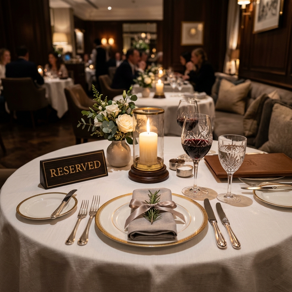 Reserved Table